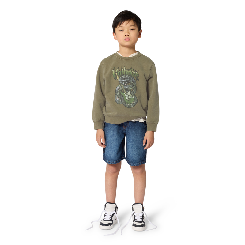 DENIM BERMUDA SHORTS ZADIG & VOLTAIRE 
                        BOY