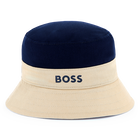 Omkeerbare katoenen bob BOSS 
                    BOY