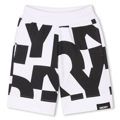 Bermuda van fleece katoen DKNY UNISEX