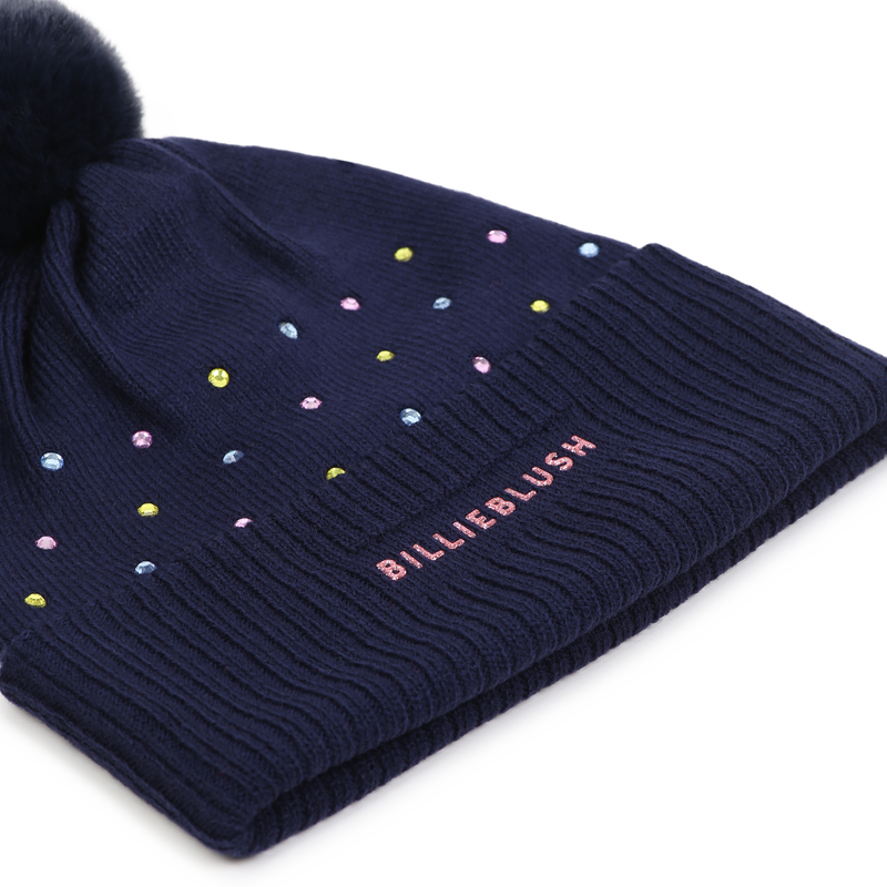 Multikleur strass muts BILLIEBLUSH 
                        GIRL