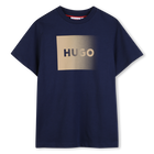 T-shirt met korte mouwen HUGO 
                    BOY