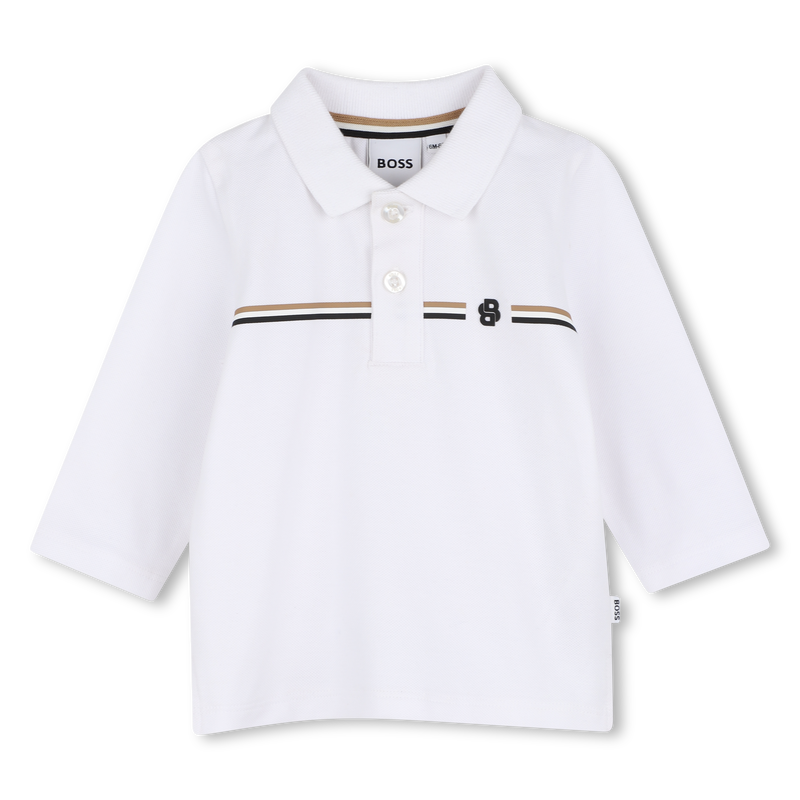 Polo met lange mouwen BOSS 
                        BOY