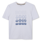 T-shirt met korte mouwen, LICHT BLAUW, hi-res