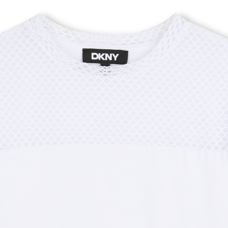 T-SHIRT MET KORTE MOUWEN DKNY 
                        GIRL