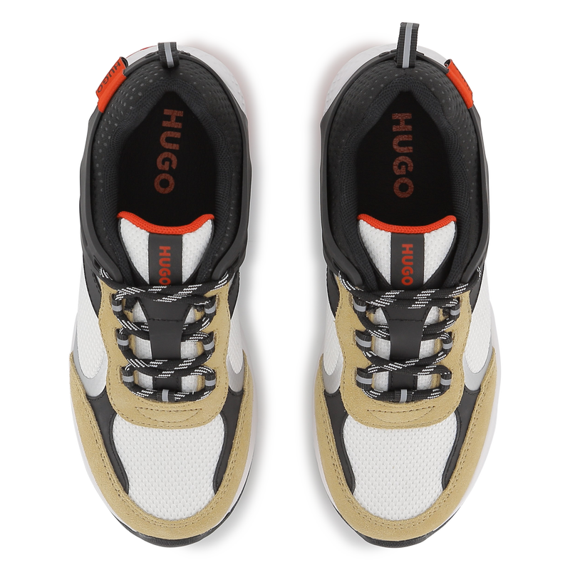 SNEAKERS MET VETERS HUGO 
                        BOY