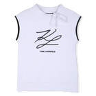 T-shirt met korte mouwen KARL LAGERFELD KIDS 
                    GIRL