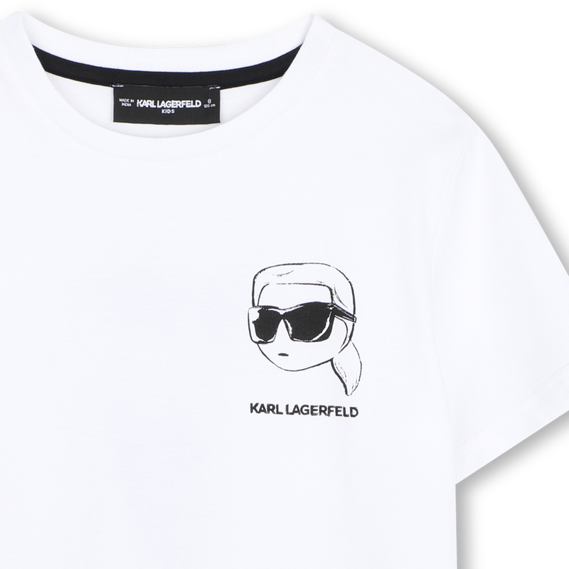 T-shirt met korte mouwen KARL LAGERFELD KIDS 
                        JONGEN