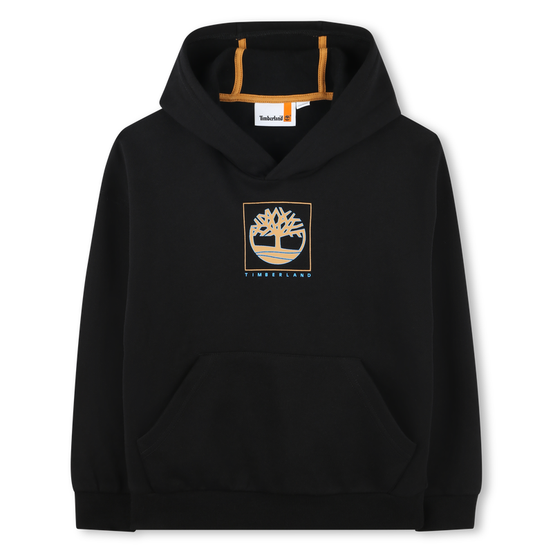 Sweatshirt van geruwde fleece TIMBERLAND 
                        BOY