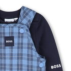 Overall- en T-shirtset BOSS 
                    JONGEN