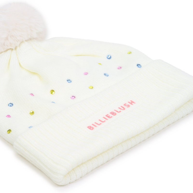 Multikleur strass muts BILLIEBLUSH 
                        GIRL
