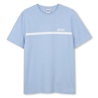 T-SHIRT MET KORTE MOUWEN BOSS BOY