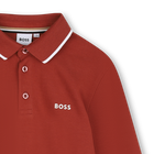 Polo met lange mouwen BOSS 
                    BOY