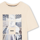 T-shirt met korte mouwen BOSS 
                    BOY