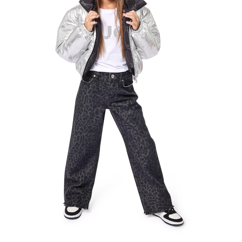 Korte omkeerbare anorak HUGO 
                        GIRL