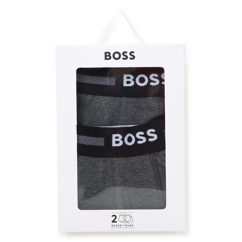 Set van 2 katoenen boxershorts BOSS 
                        BOY