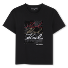 T-shirt met korte mouwen, ZWART, hi-res
