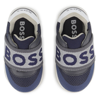 Sneakers met elastiek met logo BOSS 
                    BOY
