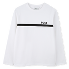T-shirt met lange mouwen BOSS 
                    BOY
