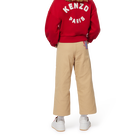 Uitlopende broek van katoen KENZO KIDS 
                    GIRL
