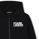 Capuchon cardigan KARL LAGERFELD KIDS 
                    BOY