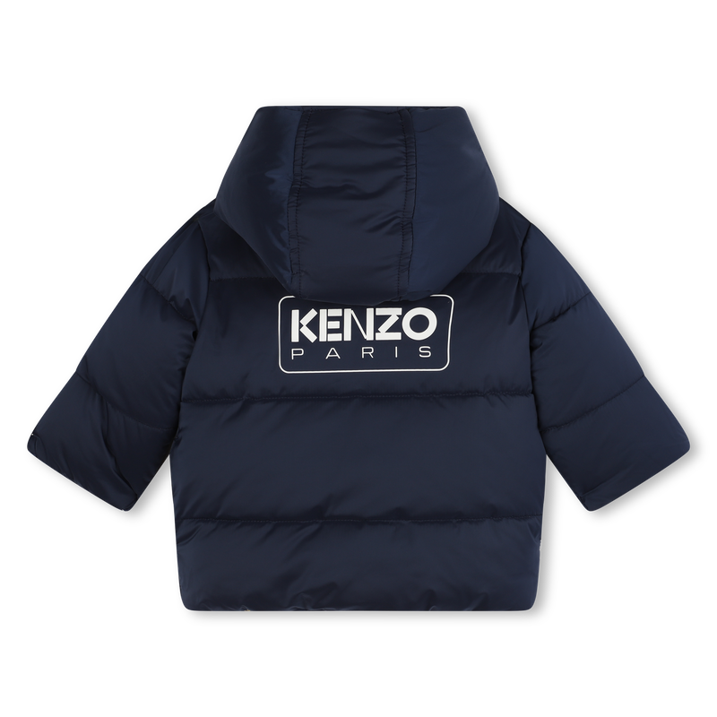Waterdichte omkeerbare anorak KENZO KIDS 
                        BOY
