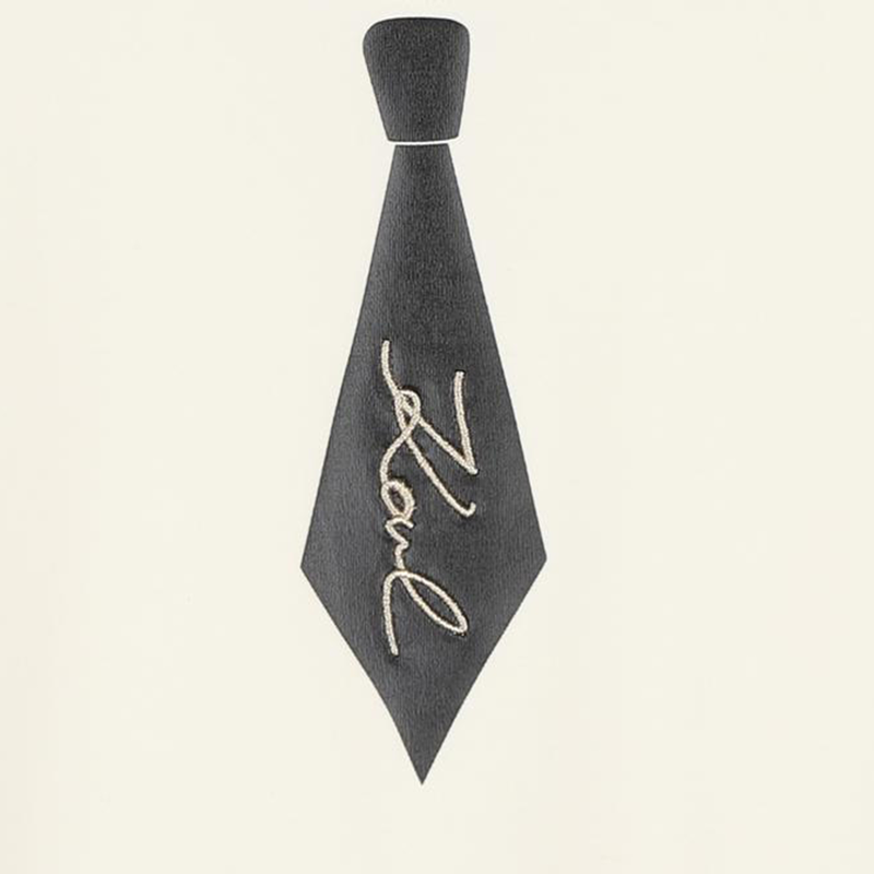 Top met sierstropdas KARL LAGERFELD KIDS 
                        GIRL