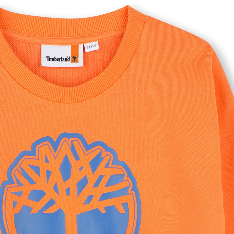 Sweatshirt met logoprint TIMBERLAND 
                        BOY