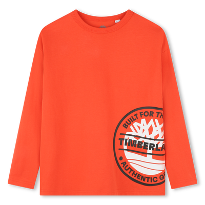T-shirt met logoprint TIMBERLAND BOY
