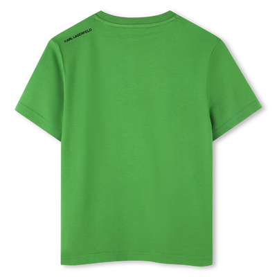T-shirt met korte mouwen KARL LAGERFELD KIDS BOY