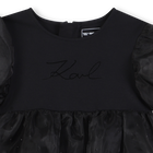 Jurk met korte mouwen KARL LAGERFELD KIDS 
                    GIRL