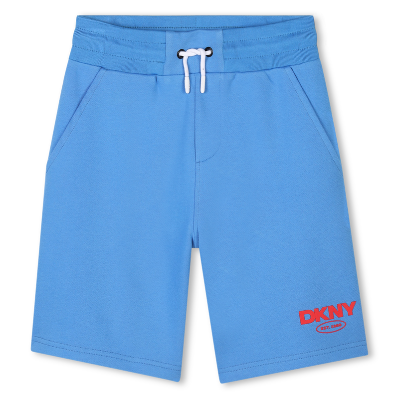 Bermuda van fleece katoen DKNY 
                        BOY