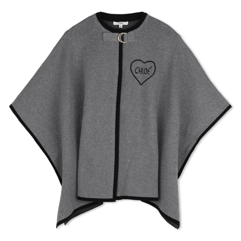 Gebreide cape CHLOE 
                        GIRL