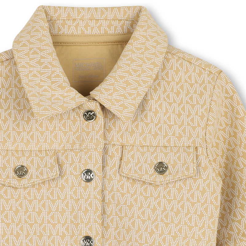 Set van cardigan, T-shirt en rok MICHAEL KORS 
                        MEISJE