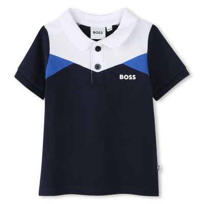 Polo met kleurblokken BOSS BOY