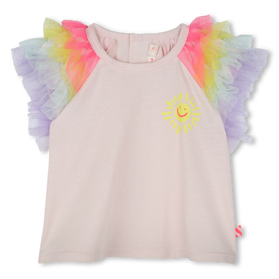 Katoenen T-shirt korte mouwen BILLIEBLUSH GIRL