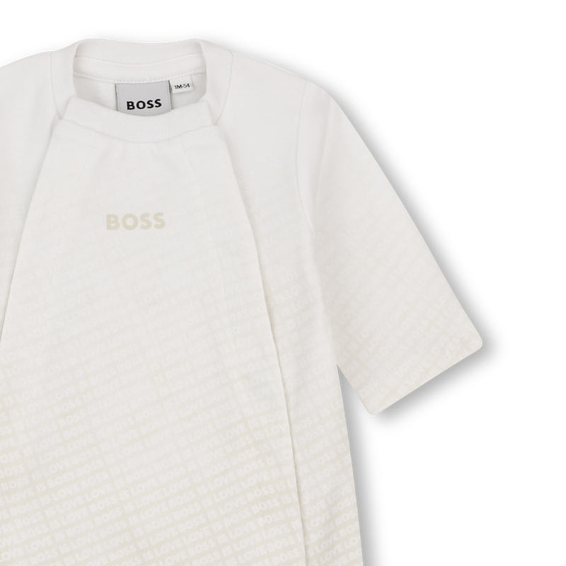 Pyjama set, muts en slabbetje BOSS 
                        JONGEN