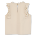 T-shirt met bloemenborduursel CHLOE 
                    GIRL
