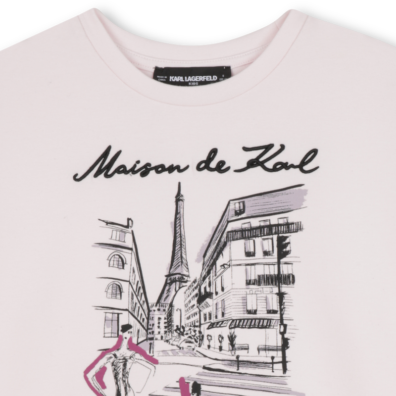 Sweatshirt met lange mouwen KARL LAGERFELD KIDS 
                        GIRL