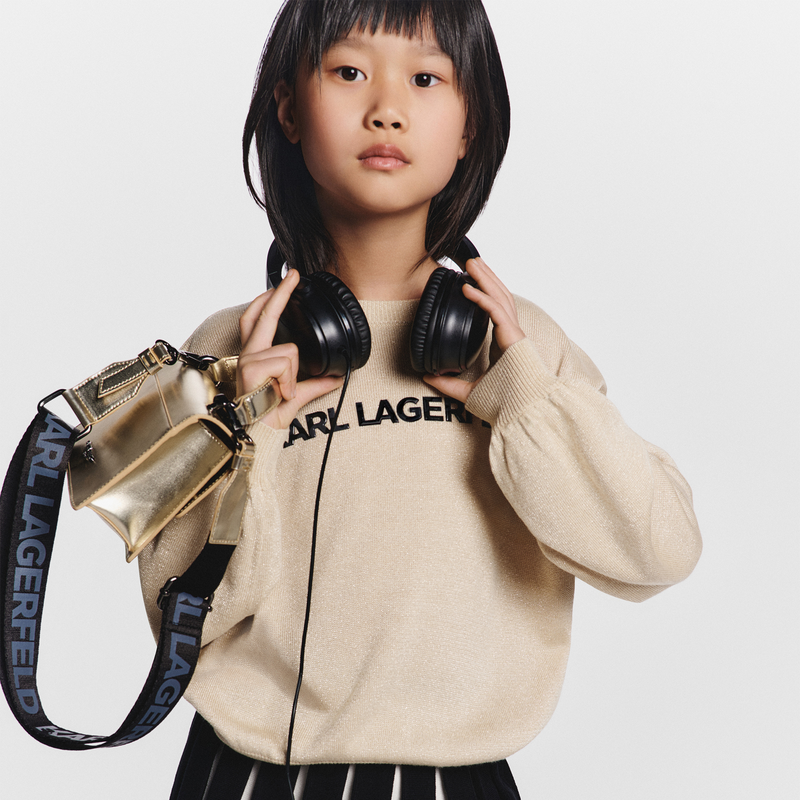 Gebreide trui KARL LAGERFELD KIDS 
                        GIRL