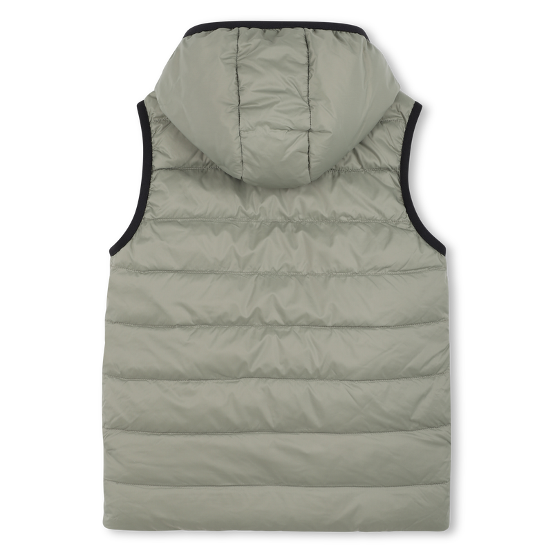 Gewatteerd jack met capuchon in flanne-effect BOSS 
                        BOY