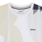 T-shirt met korte mouwen BOSS 
                    BOY