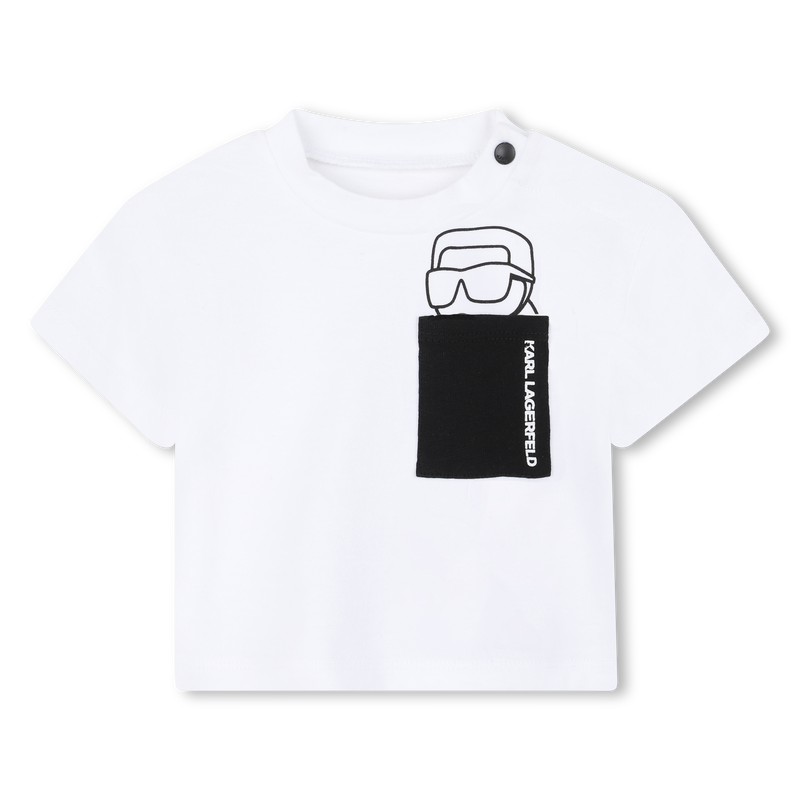 T-SHIRT EN BROEK SET KARL LAGERFELD KIDS 
                        BOY