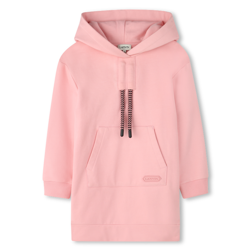 Fleece sweatshirt jurk LANVIN 
                        GIRL