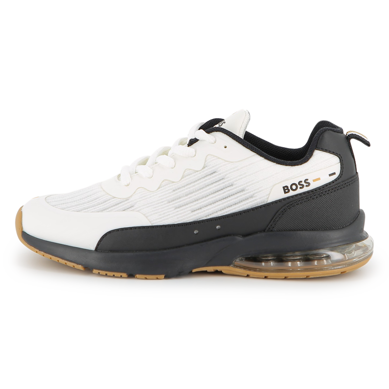 SNEAKERS MET VETERS BOSS 
                        BOY