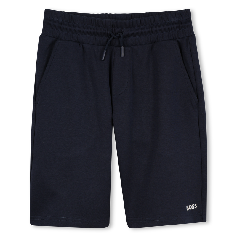 Katoenen polo en short BOSS 
                        BOY