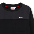Sweatshirt met ronde hals HUGO 
                    BOY