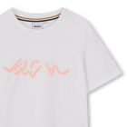 T-shirt met korte mouwen BOSS 
                    GIRL