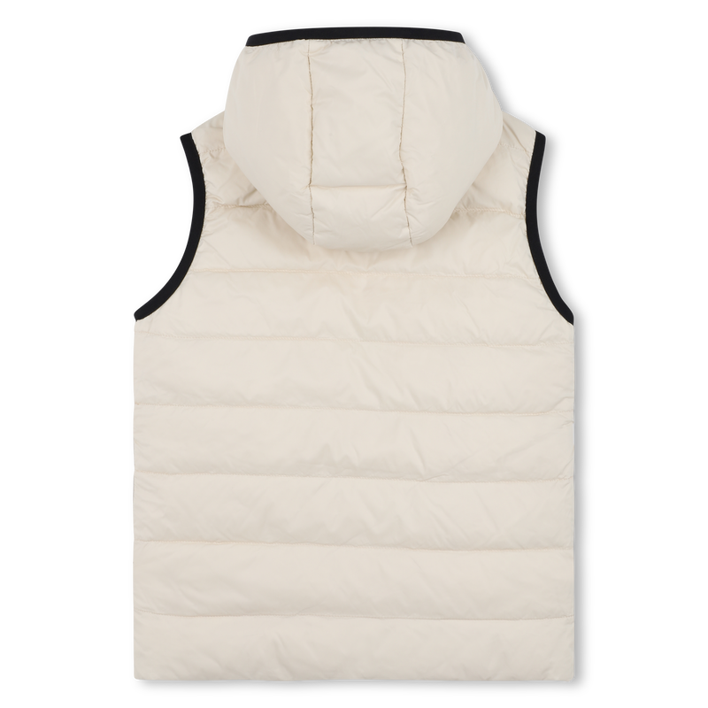 Gewatteerd jack met capuchon in flanne-effect BOSS 
                        BOY