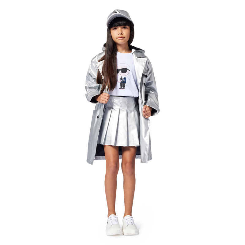 Verstelbare pet met badge KARL LAGERFELD KIDS 
                        GIRL