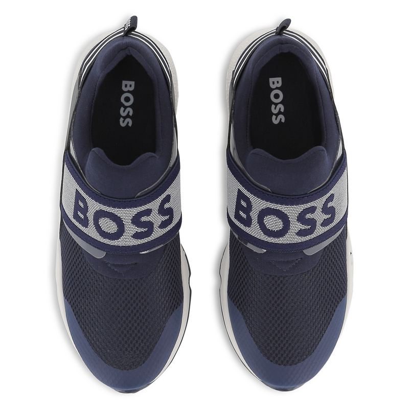 SNEAKERS VAN RUNDLEER BOSS 
                        BOY
